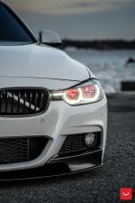 BMW M3 Sedan on Vossen Wheels (HF-1) 2018 года